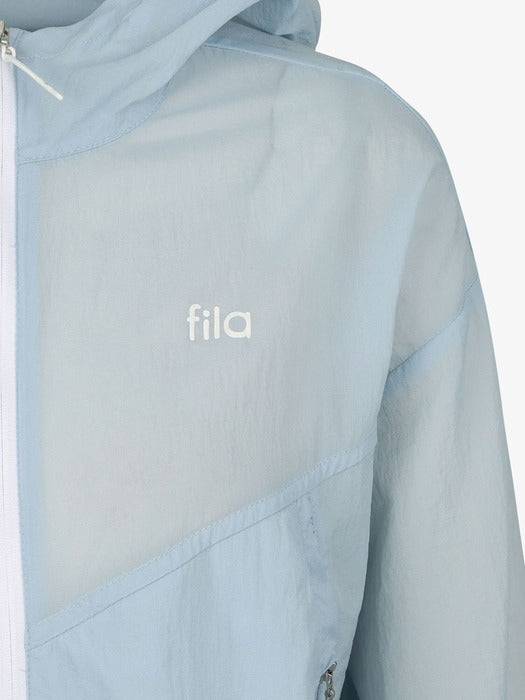 Fila Women's Ultralight Shirring Windbreaker