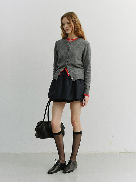 Dunst Layered Volume Skirt Navy