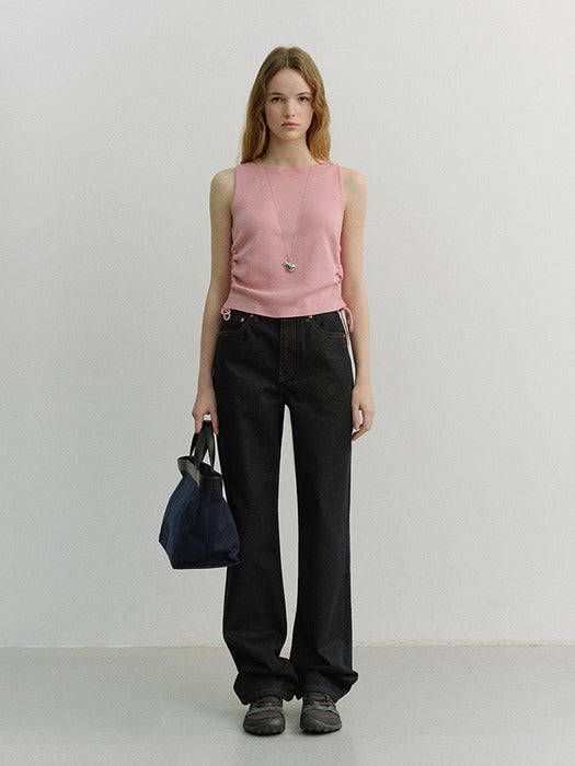 Dunst Layering Knit Top Pink