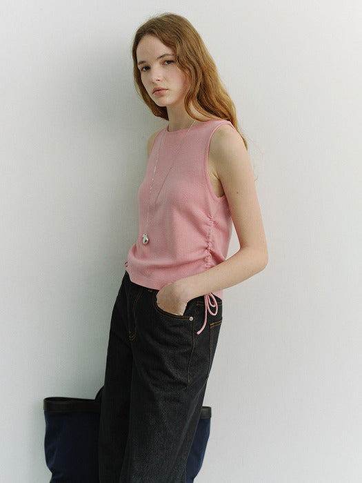 Dunst Layering Knit Top Pink