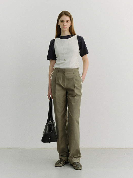 Dunst Layering Knit Top Off White