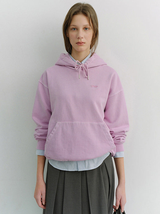 Dunst Unisex Garment Dyed Hoodie Lavender Pink