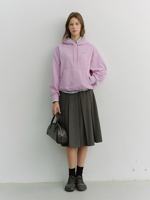 Dunst Unisex Garment Dyed Hoodie Lavender Pink