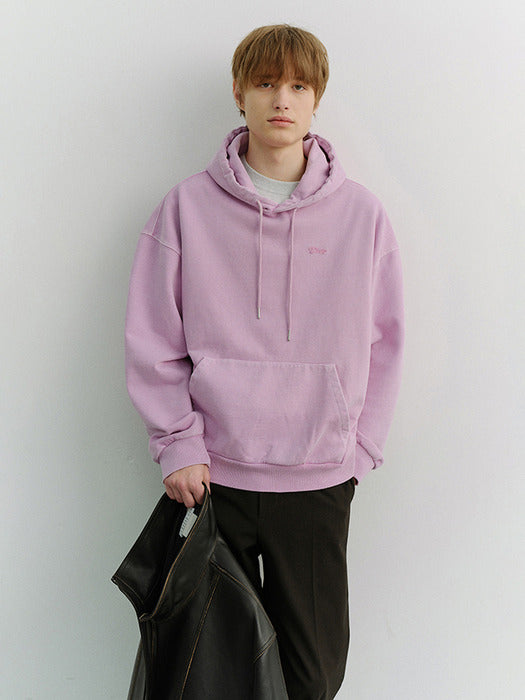 Dunst Unisex Garment Dyed Hoodie Lavender Pink