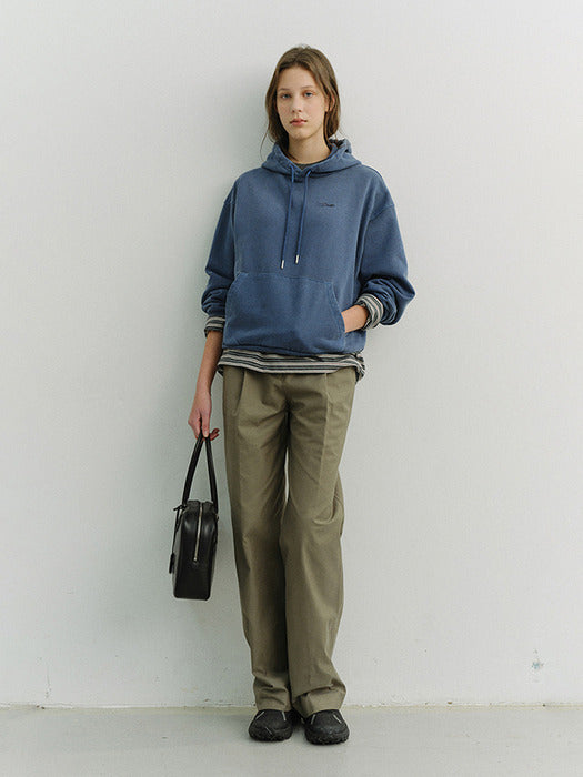 [dunst] UNISEX GARMENT DYED HOODIE BLUE_UDTS6A113B2