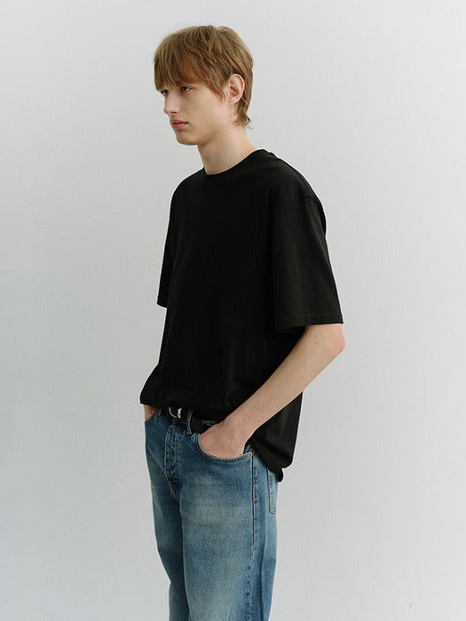 Dunst Unisex Loose T-Shirt Black