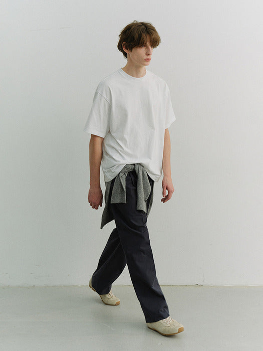 Dunst Unisex Loose T-Shirt White
