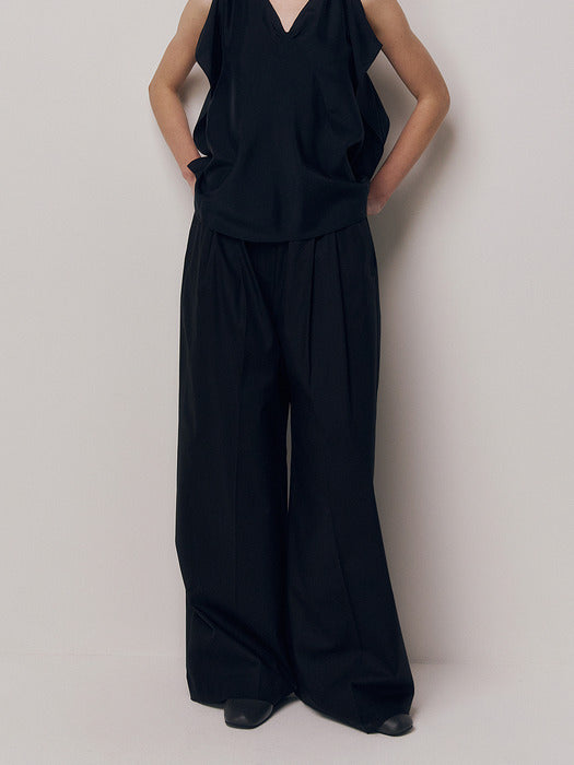 Kindersalmon Lumen Pants Black