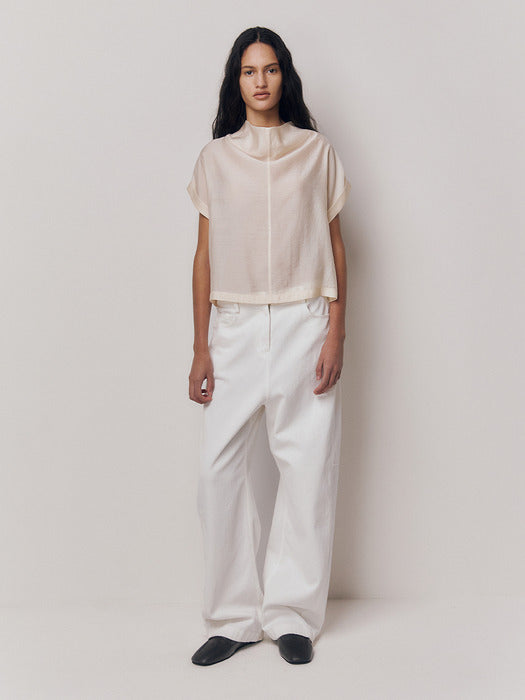 [Kindersalmon] Colette Blouse Champagne