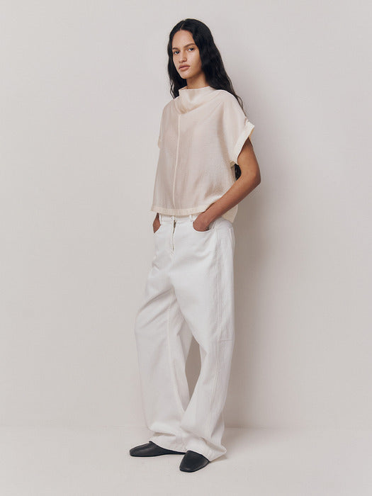 [Kindersalmon] Colette Blouse Champagne