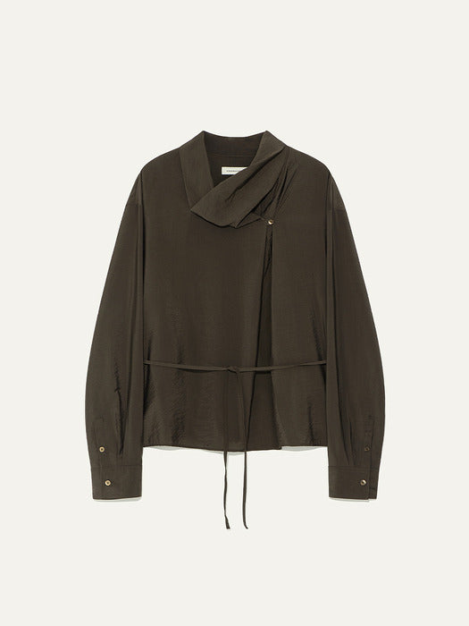 Kindersalmon Anais Blouse Chocolate