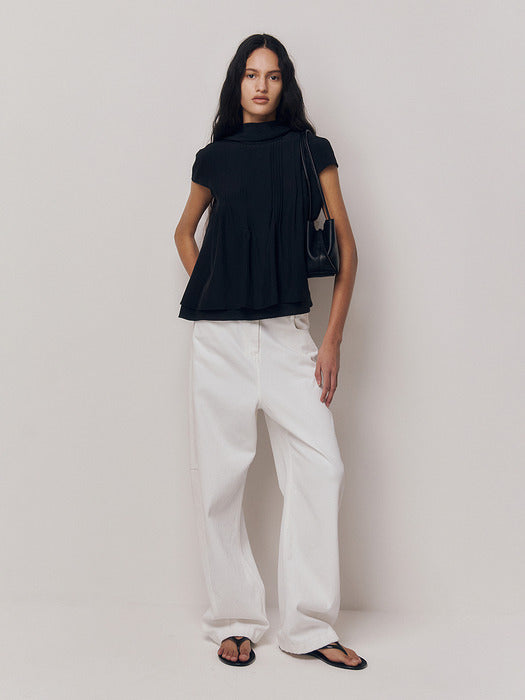 Kindersalmon Mila Blouse Black