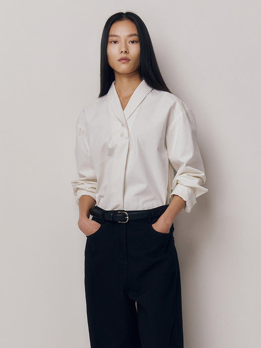 Kindersalmon Oki Shirt White