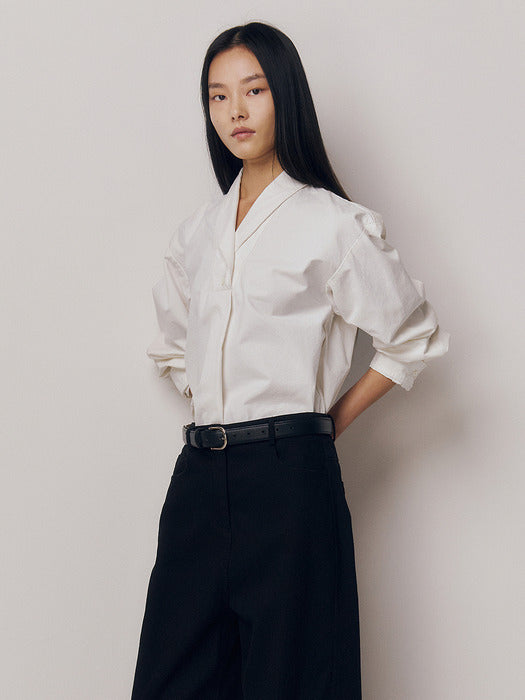 Kindersalmon Oki Shirt White