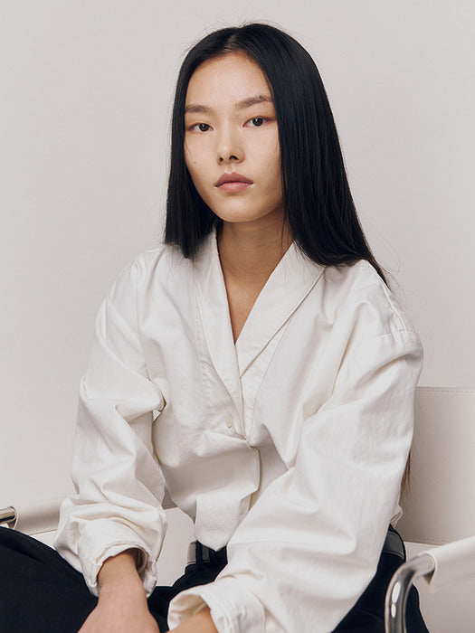 Kindersalmon Oki Shirt White