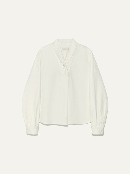 Kindersalmon Oki Shirt White