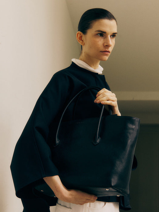 Kindersalmon Hay Cape Dark Navy