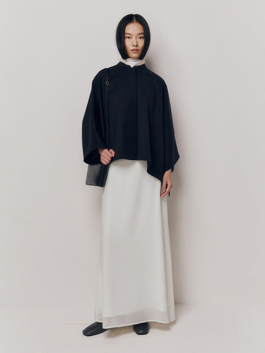 Kindersalmon Hay Cape Dark Navy