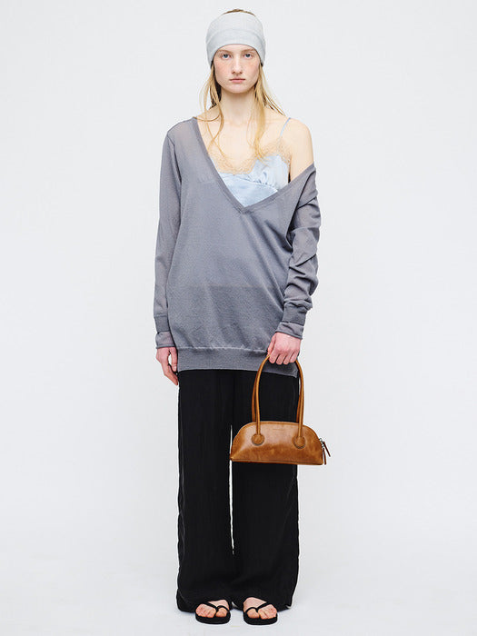 Margesherwood Bessette Shoulder saddle brown pull-up