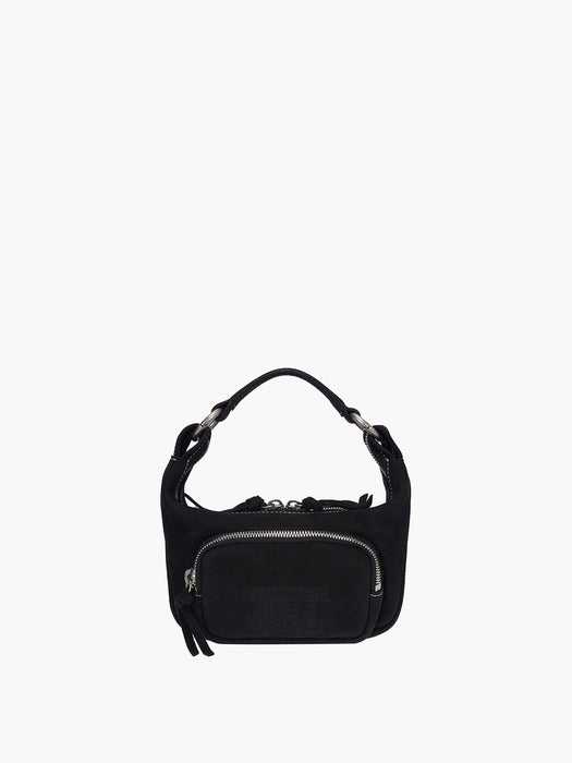 Margesherwood City Hobo Micro black nubuck
