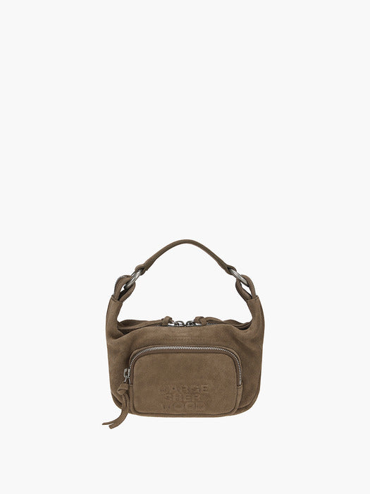 Margesherwood City Hobo Micro cappuccino suede
