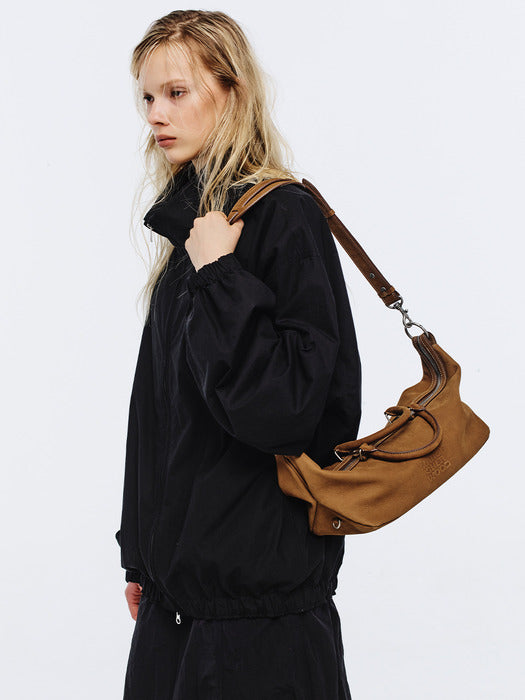 Margesherwood Dumpling EW Tote chestnut nubuck