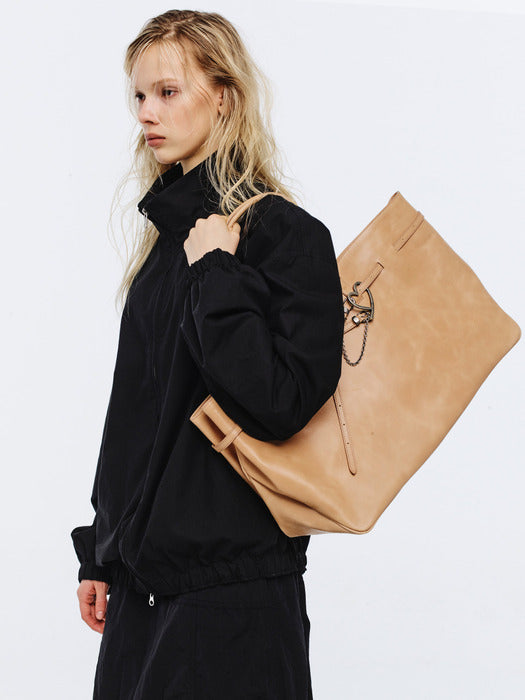 Margesherwood Grandma Used Bag XL french beige pull-up