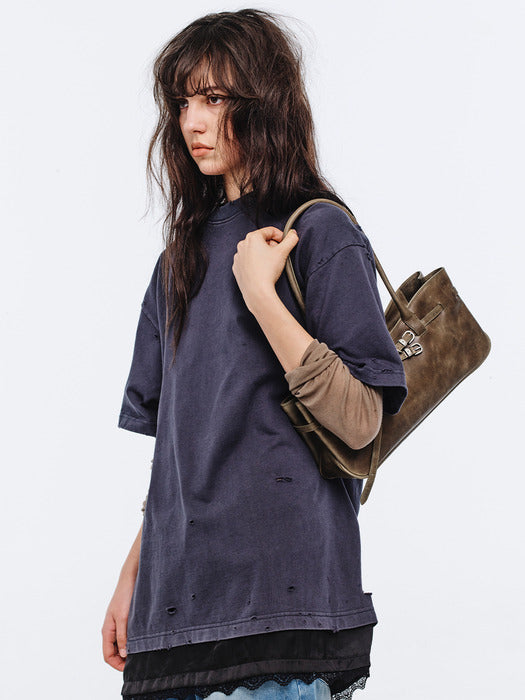 Margesherwood Grandma Used Shoulder Bag etoffe pull-up