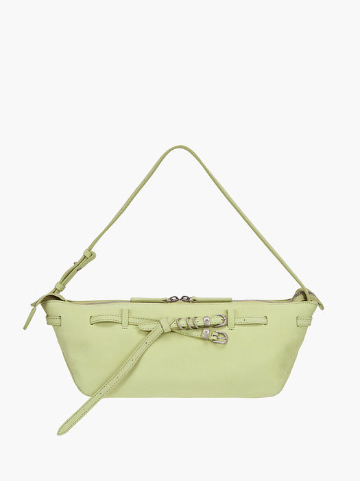 Margesherwood Grandma Used Sling Bag avocado nubuck