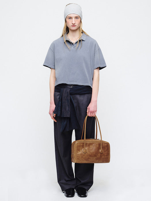 Margesherwood Soft Boston saddle brown pull-up