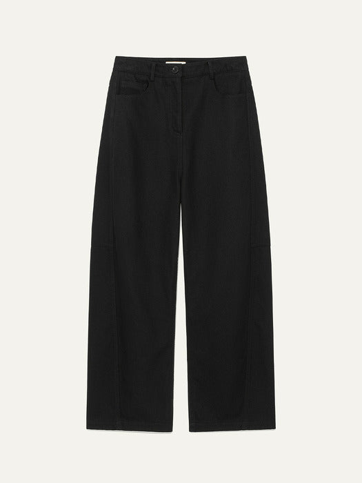 Kindersalmon Gaius Cotton Pants Black