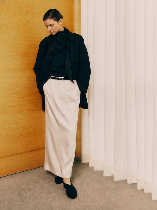 Kindersalmon Flavia Skirt Satin Bone