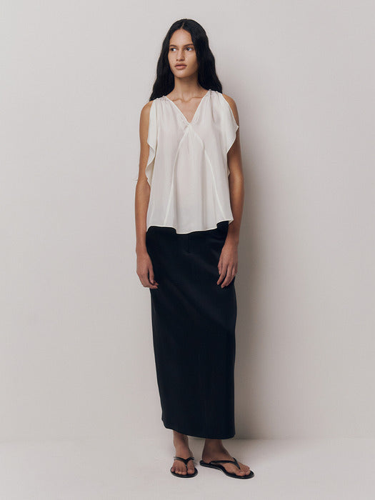 Kindersalmon Flavia Skirt Satin Black
