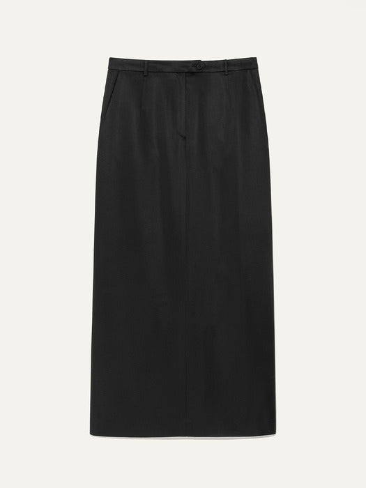 Kindersalmon Flavia Skirt Satin Black