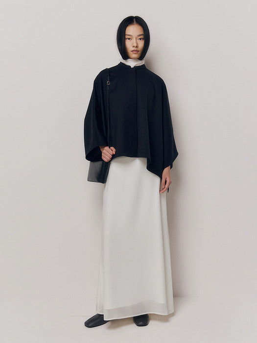 Kindersalmon Lucius Gored Skirt Bone