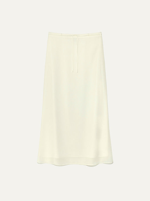 Kindersalmon Lucius Gored Skirt Bone