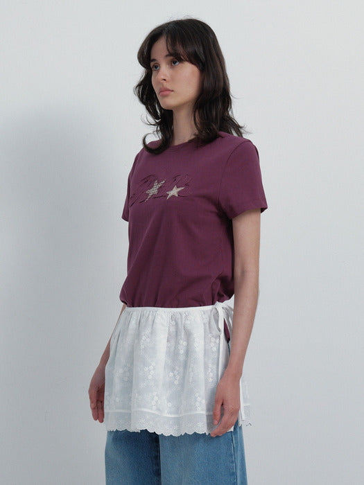 Raive Lace Tutu Skirt in White
