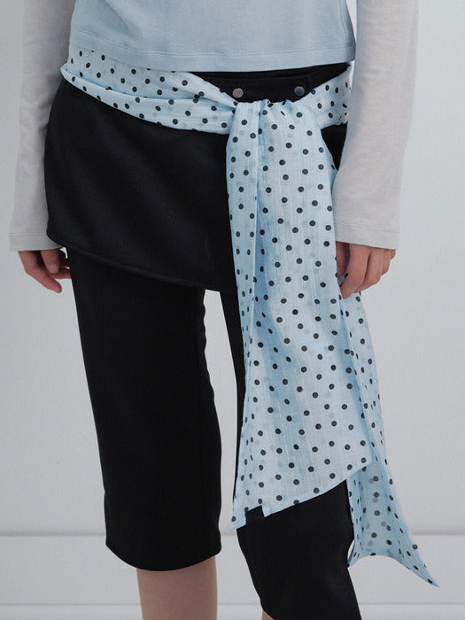 [raive] Dot Layered Muffler VX6SF380_2color