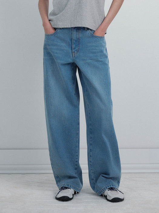 Raive Lesick Curved Denim Pants