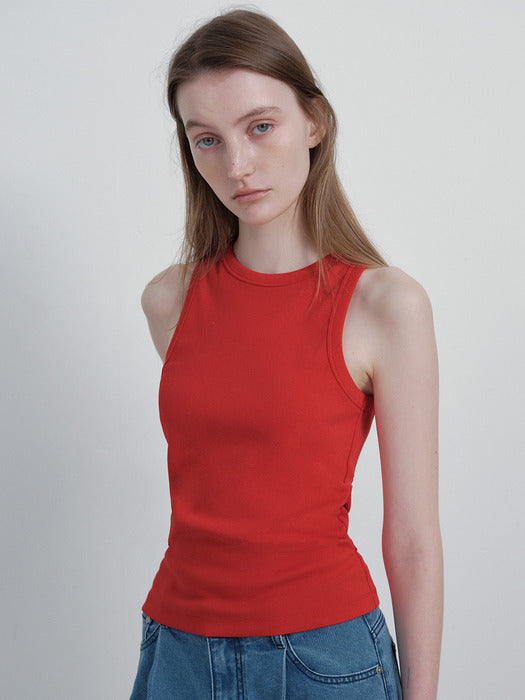 Raive Back Logo Tank Top