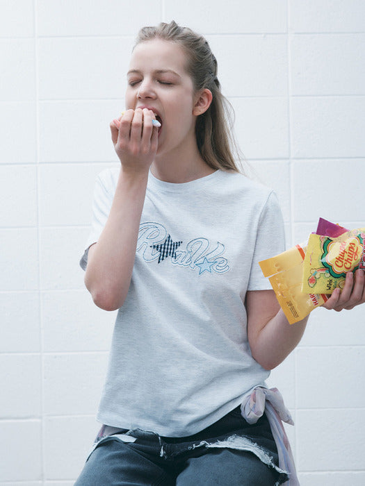 Raive Embroidered Applique T-shirts