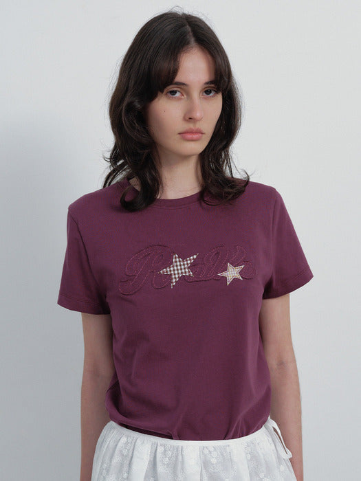Raive Embroidered Applique T-shirts