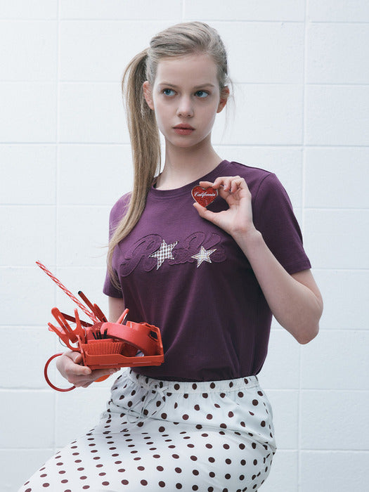 Raive Embroidered Applique T-shirts