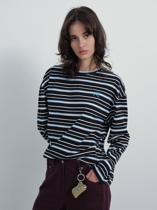 Raive Stripe Long Sleeve T-shirts