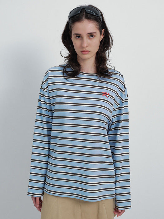 [raive] Stripe Long Sleeve T-shirts VW6SE232_3color