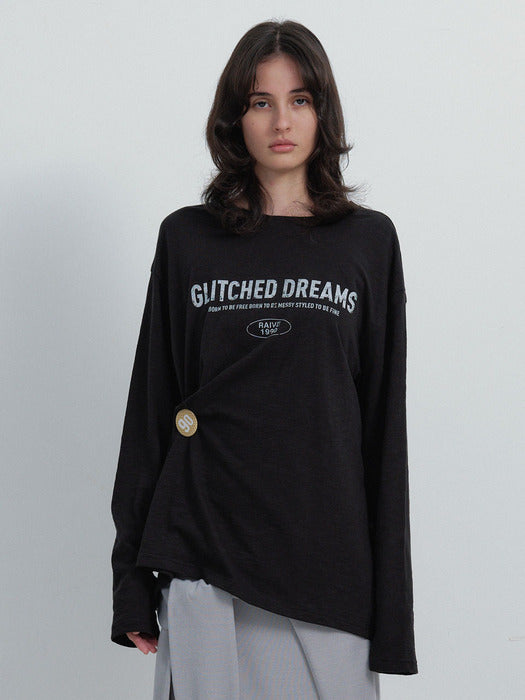 Raive Glitched Dreams Long Sleeve T-shirts