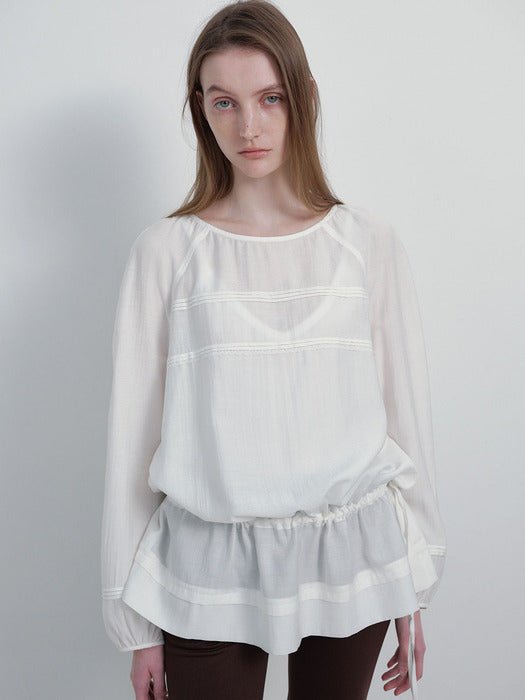 Raive Pintuck Detail Blouse