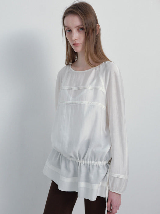 Raive Pintuck Detail Blouse