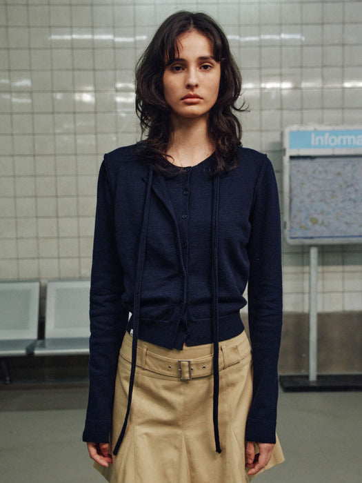 Raive Tie Knit Cardigan