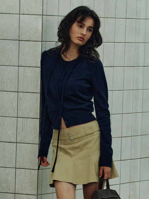 Raive Tie Knit Cardigan